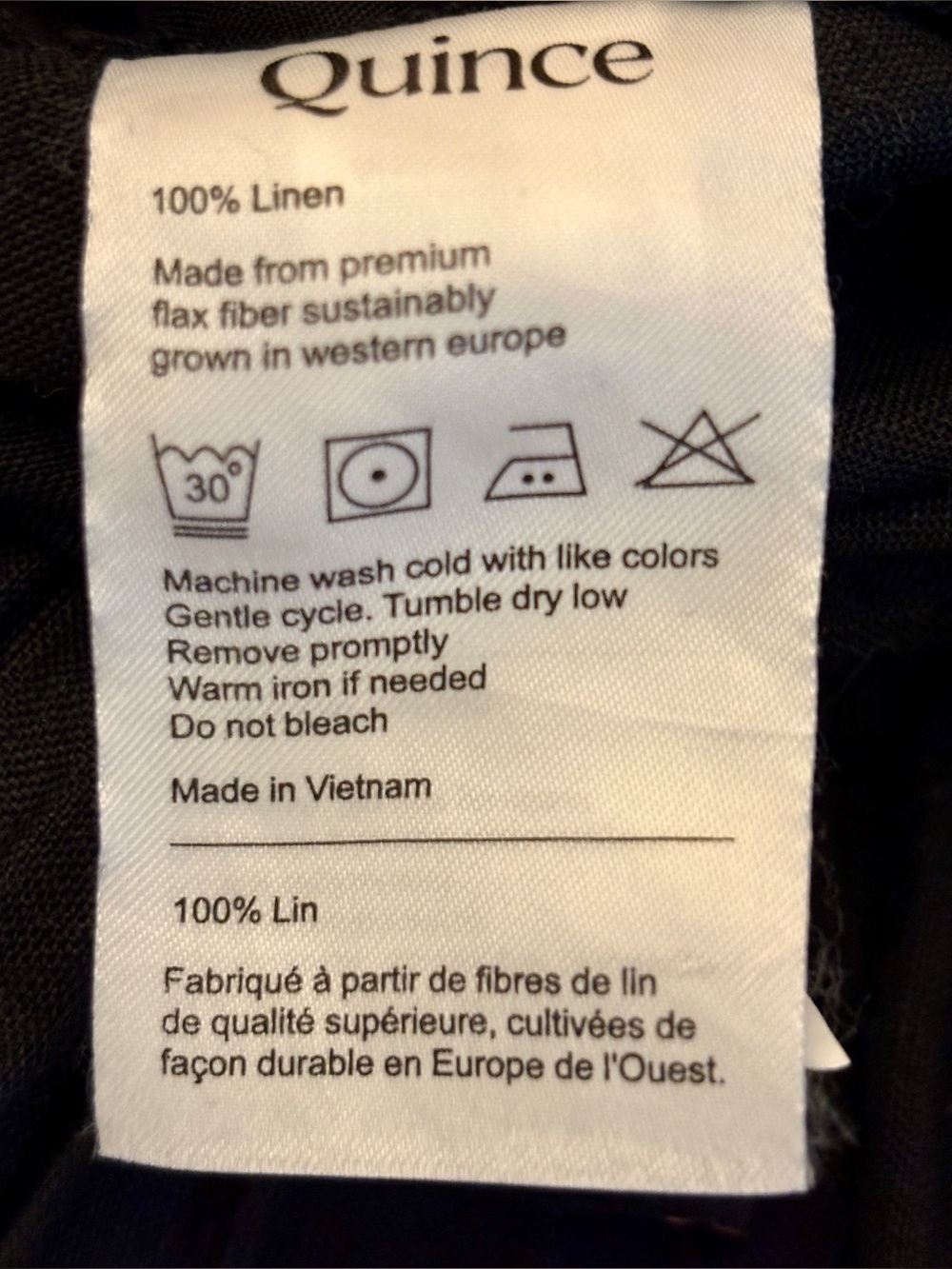 Quince 100% European Linen Maxi Skirt - Picture 4 of 4
